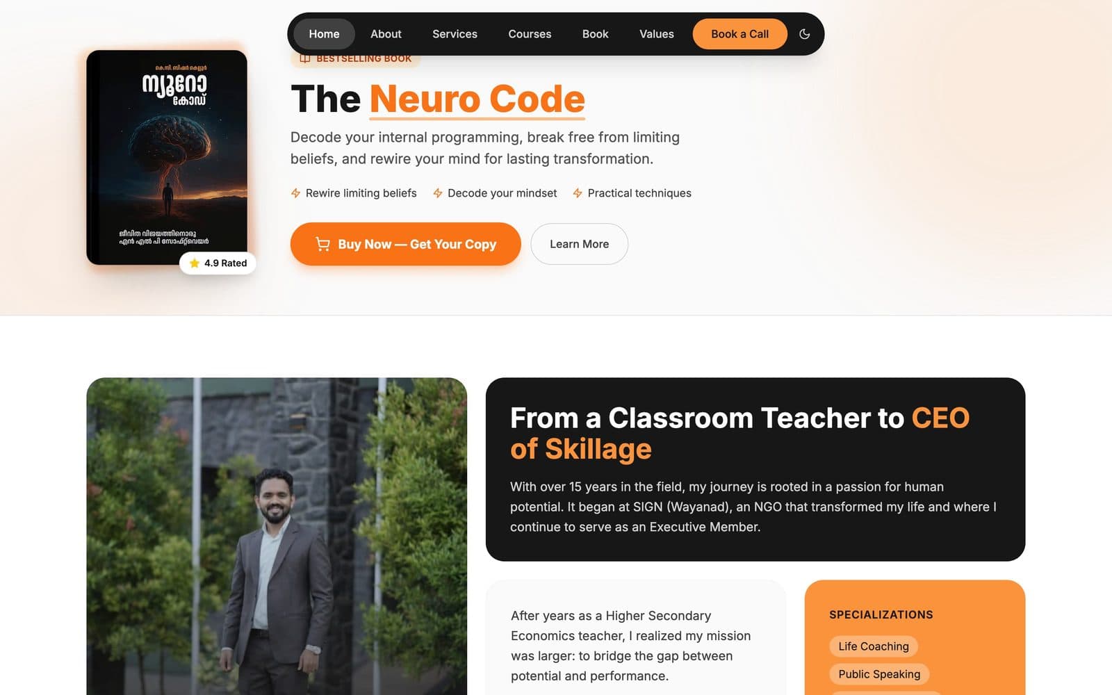 Bisher KC — The Neuro Code book section